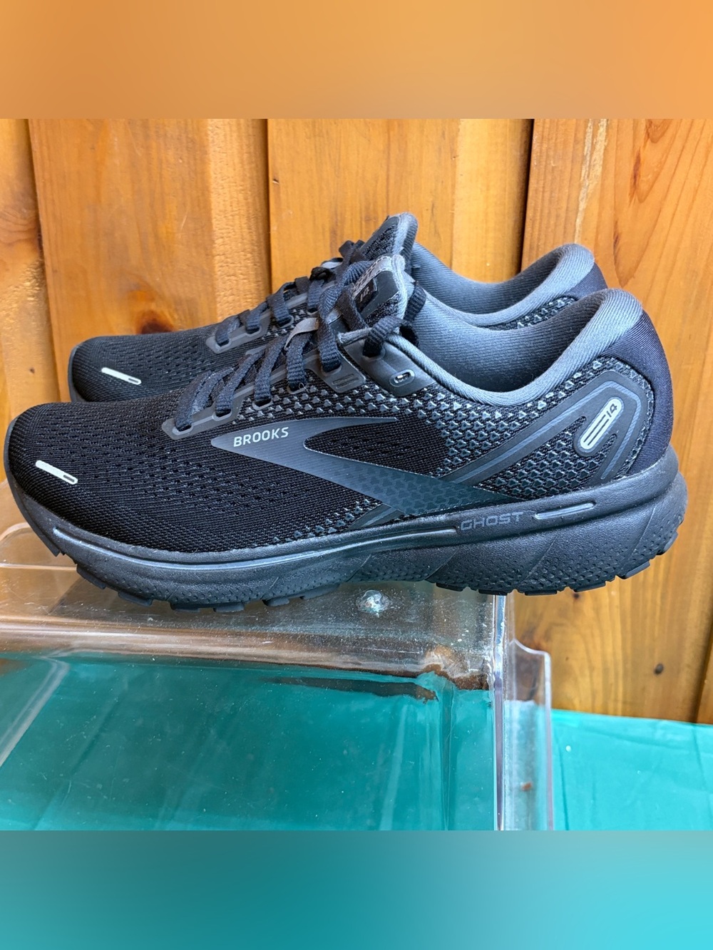 Brooks Ghost 14 Women's Size 10 Black Running Shoes Sneakers NWOB 1203561B020 - Picture 2 of 11
